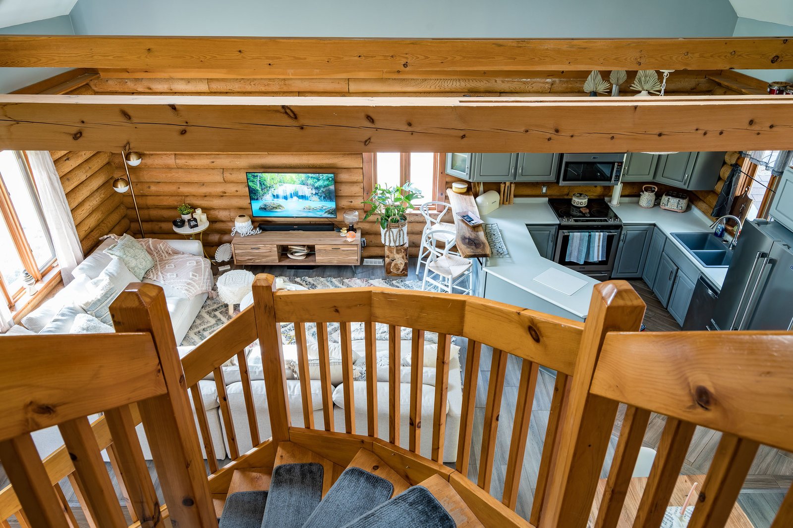 A real estate photo in Meaford, Ontario taken by Elevated Photos Canada.