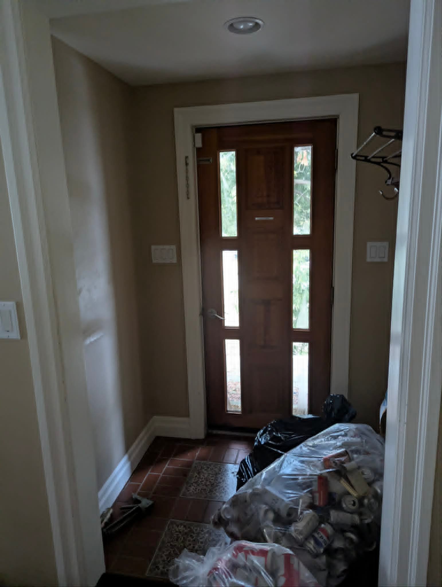 9. HomeEntry 1 Before