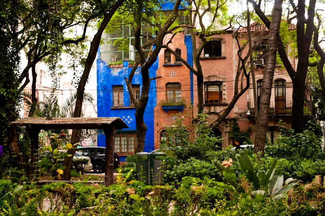 Condesa leafy parks, beautiful architecture, and vibrant atmosphere in Mexico City