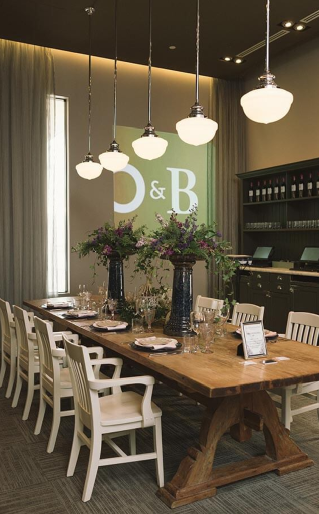 Oliver and Bonacini Café Grill upscale restaurant interior in Blue Mountain Village