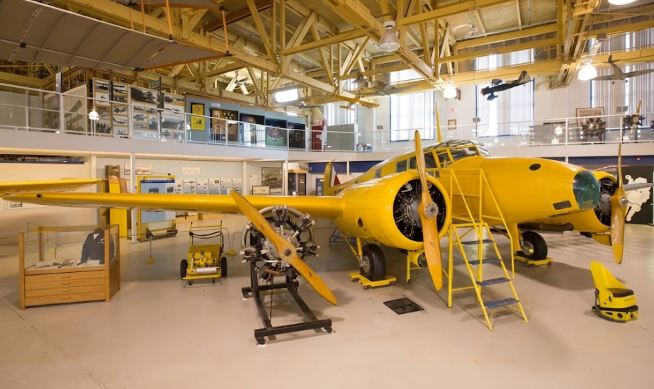 Historic aircraft at the National Air Force Museum of Canada in Trenton