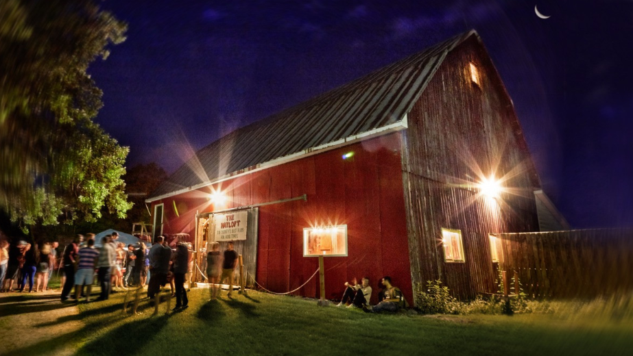 Hayloft Dancehall historic barn and live music venue near Cherry Valley